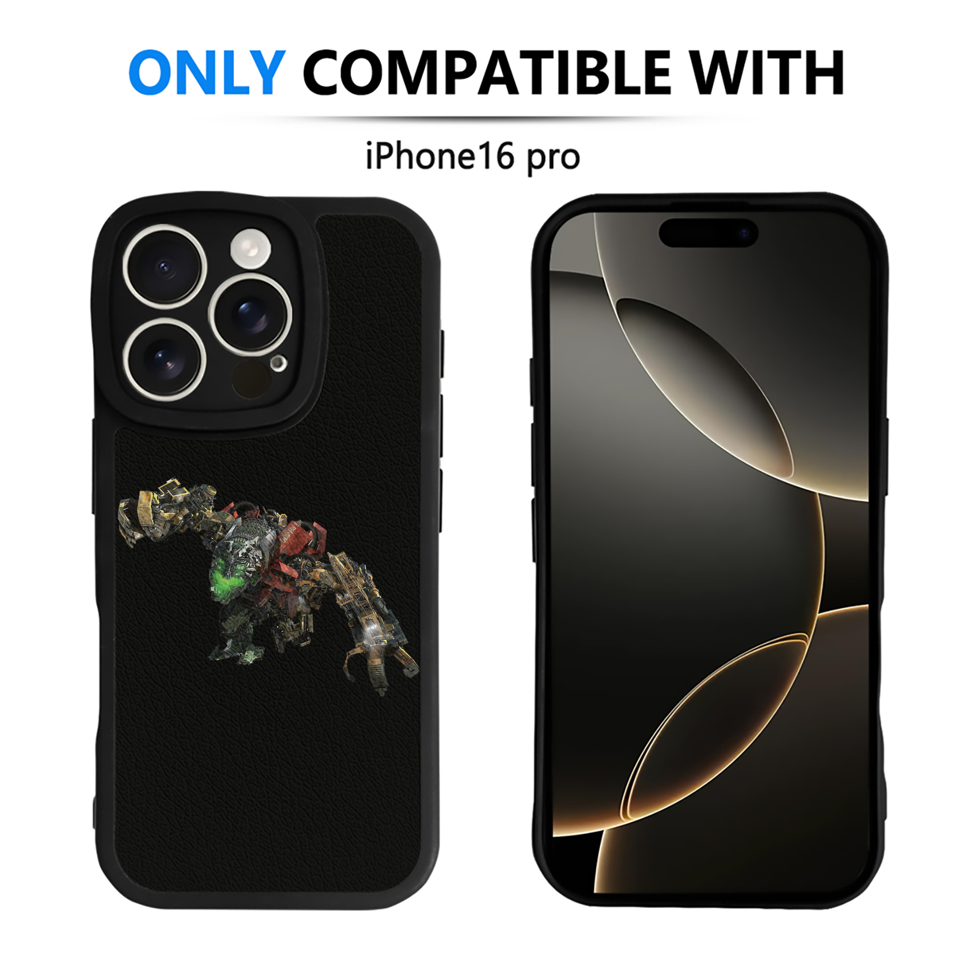 （画像用）  【iPhone 16シリーズ対応】シリコンスマホケース（レザー調） 材質：シリコン